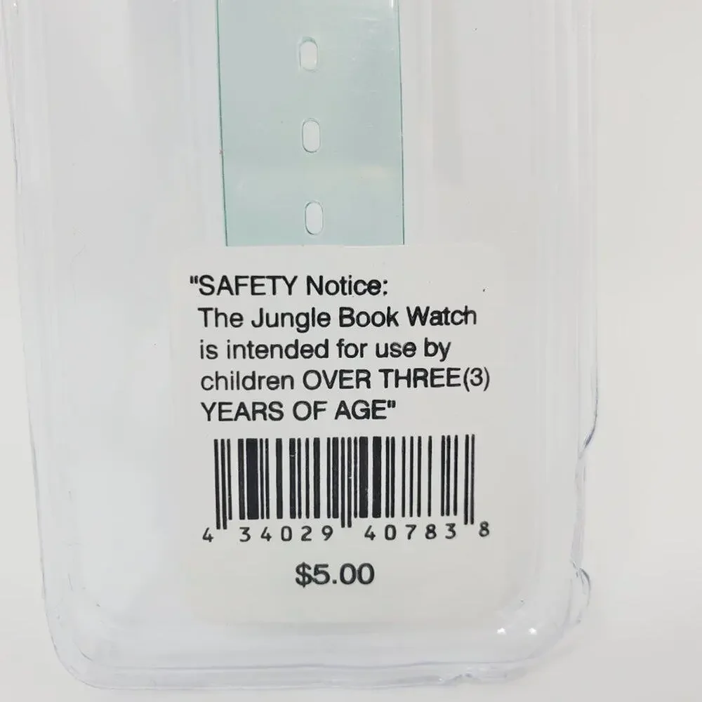 Disney The Jungle Book Vintage Digital Watch New In Package
